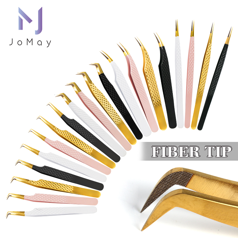 Nail Extension Form - 1pc Pinzette Punta In Fibra In