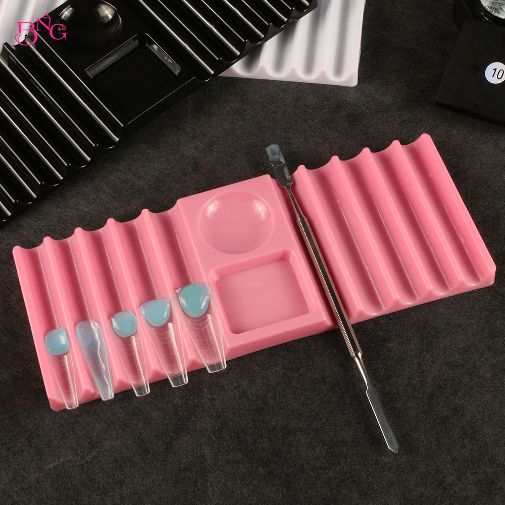 Nail Extension Form - Supporto Doppio BNG in Plastica per