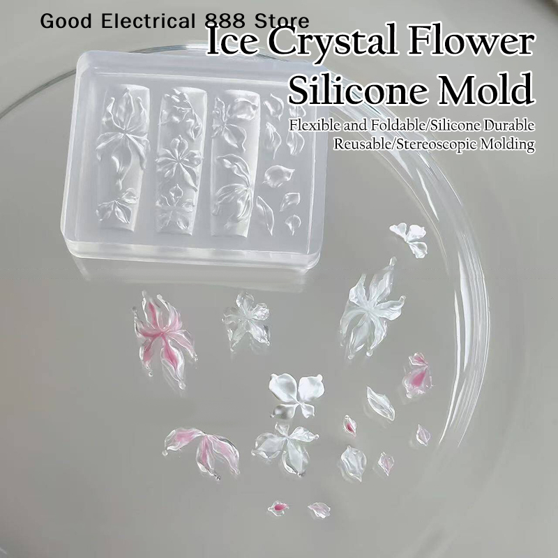 Nail Art Elegant - 【GE】1 Pezzo Stampo in Silicone 3D