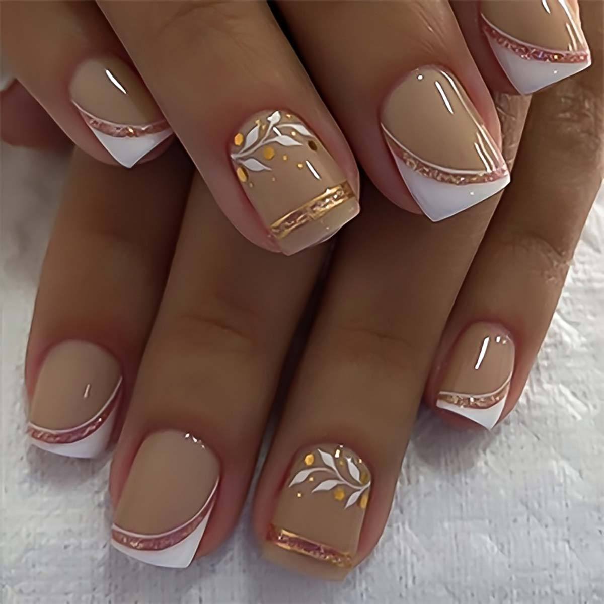 Press On Nail Set - Unghie finte corte e medie per