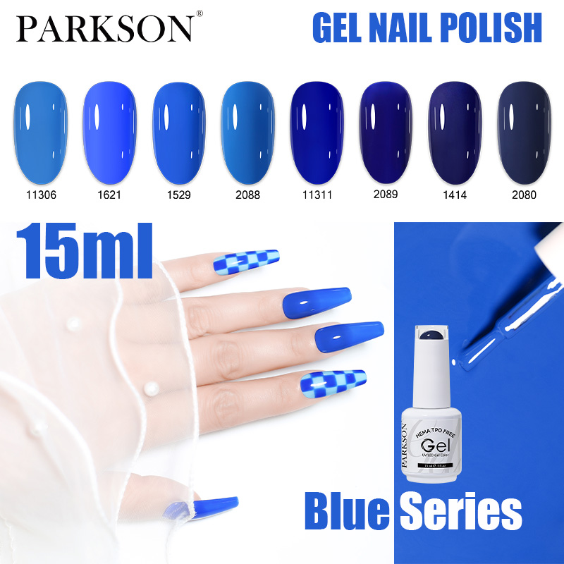 Nail Art Denim - Parkson 15ml Serie Blu Giallo Smalto