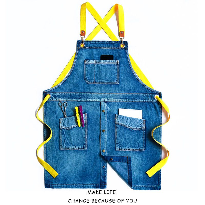 Nail Art Denim - Grembiule da cowboy Cucina di casa