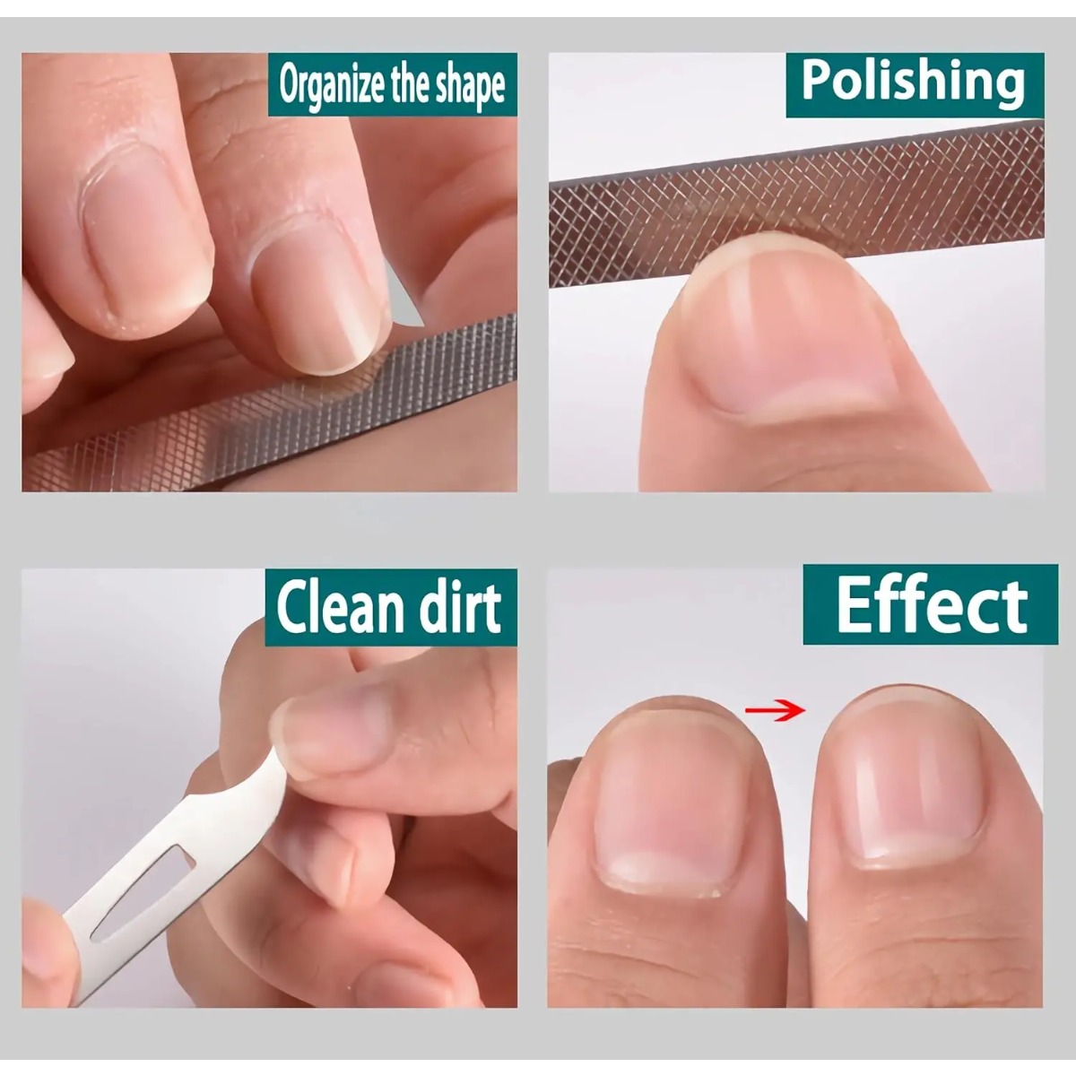 10/20 Pezzi Lima per Unghie in - Nail Extension Form recensione e prezzo