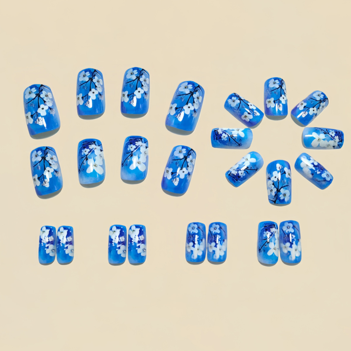 Unghie finte medie per donne e - Press On Nail Set recensione e prezzo