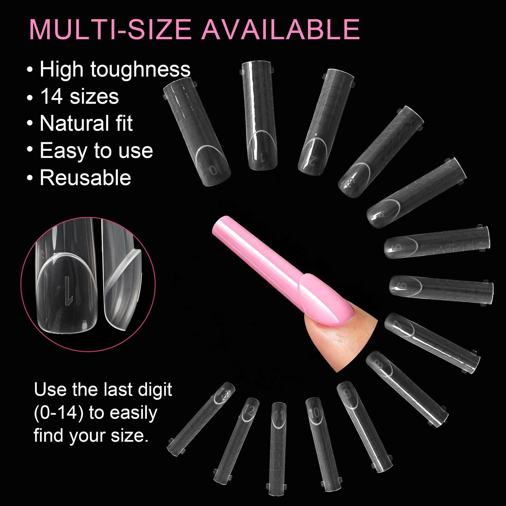 140 pezzi di punte per estensi - Nail Art Denim recensione e prezzo