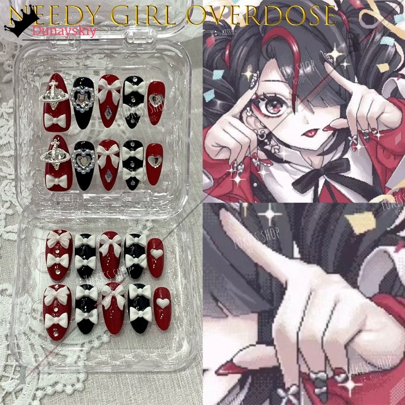 YiNuo*/Needy Girl Overdose Jir - Press On Nail Set recensione e prezzo