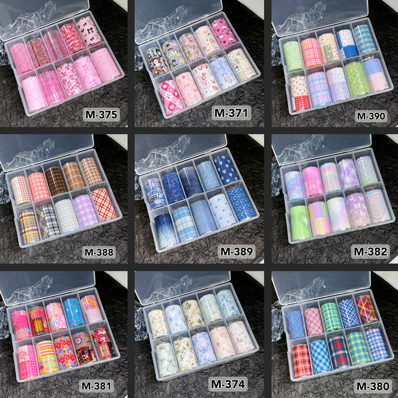 10 rotoli di nuovo design fogl - Nail Art Denim recensione e prezzo