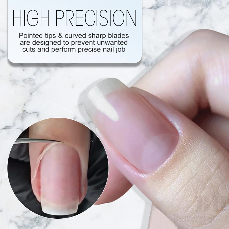 1 pz forbici per cuticole tron - Nail Extension Form recensione e prezzo