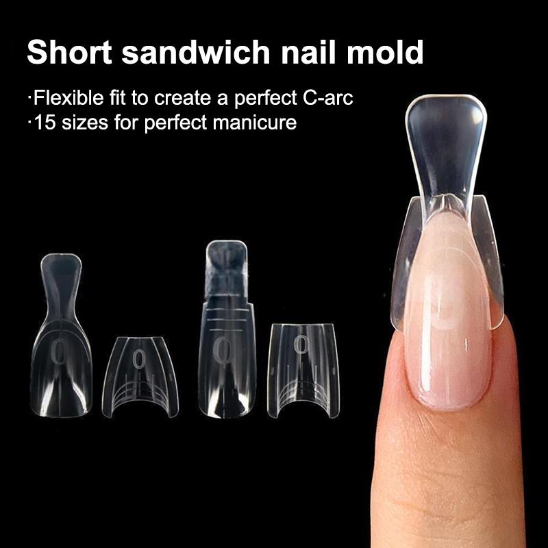 60 pezzi/scatola Forme per ung - Nail Extension Form recensione e prezzo