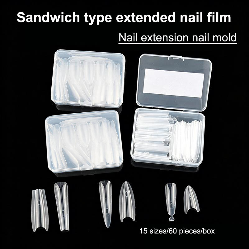 60 pezzi/scatola Forme per ung - Nail Extension Form recensione e prezzo