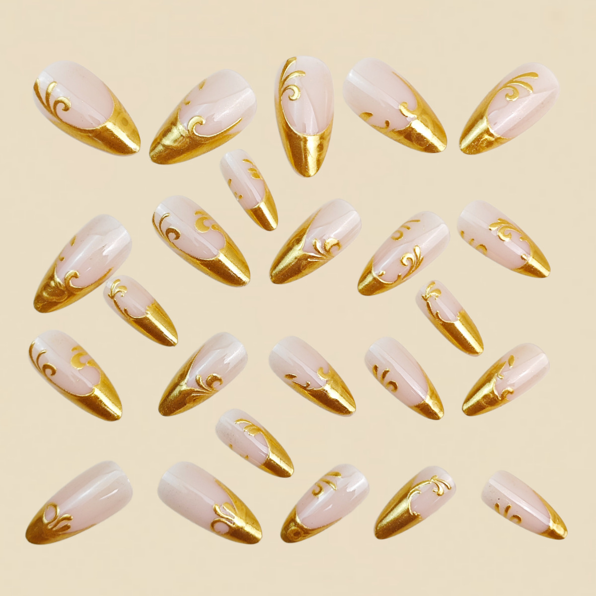 Unghie finte 3D per donne e ra - Press On Nail Set recensione e prezzo