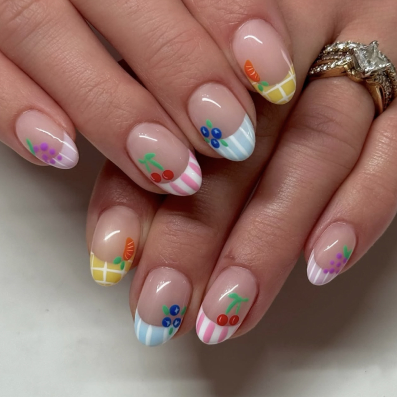 24 pezzi semplici punte per un - Nail Art Oval recensione e prezzo