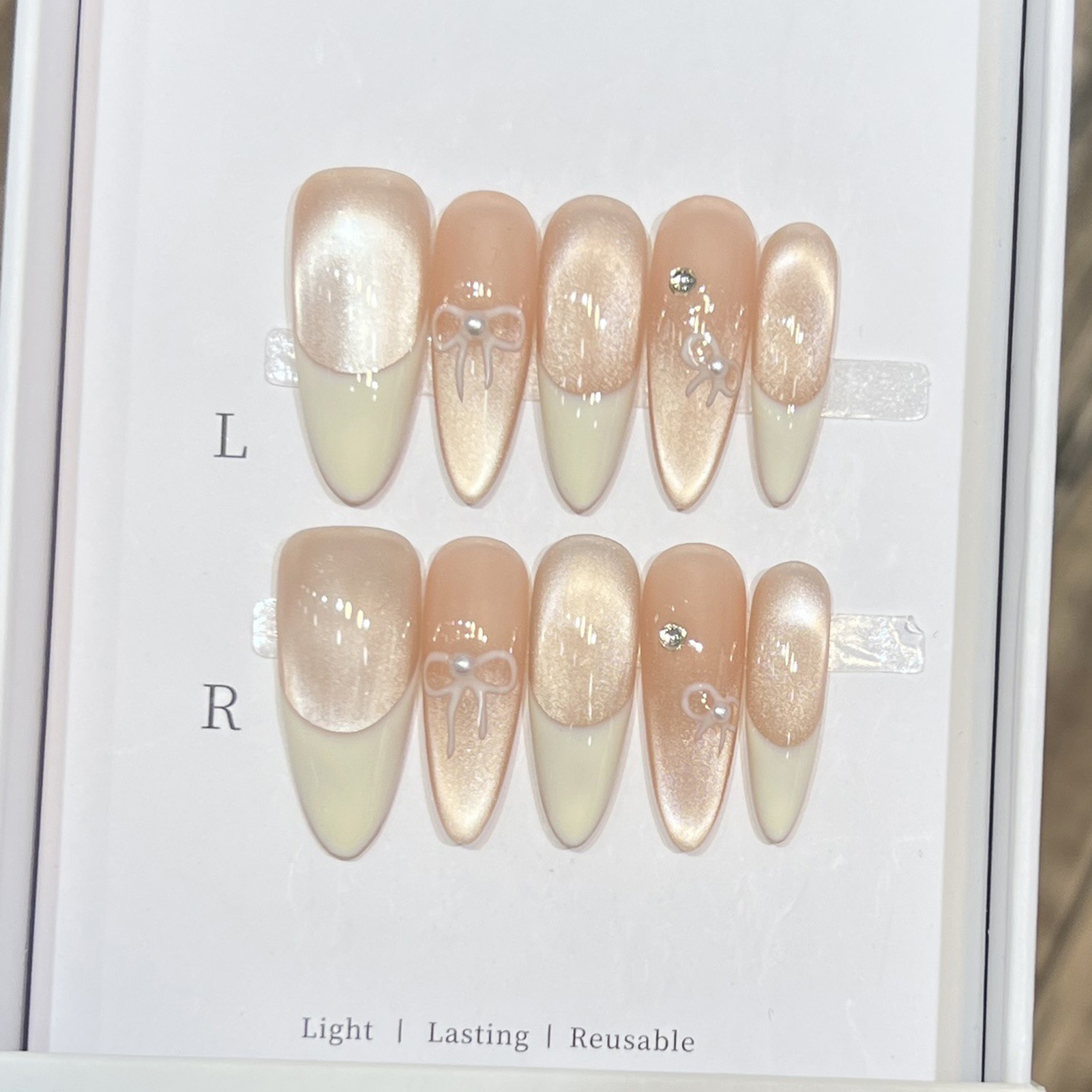 10 pezzi di mandorla lucida st - Nail Art Wedding recensione e prezzo