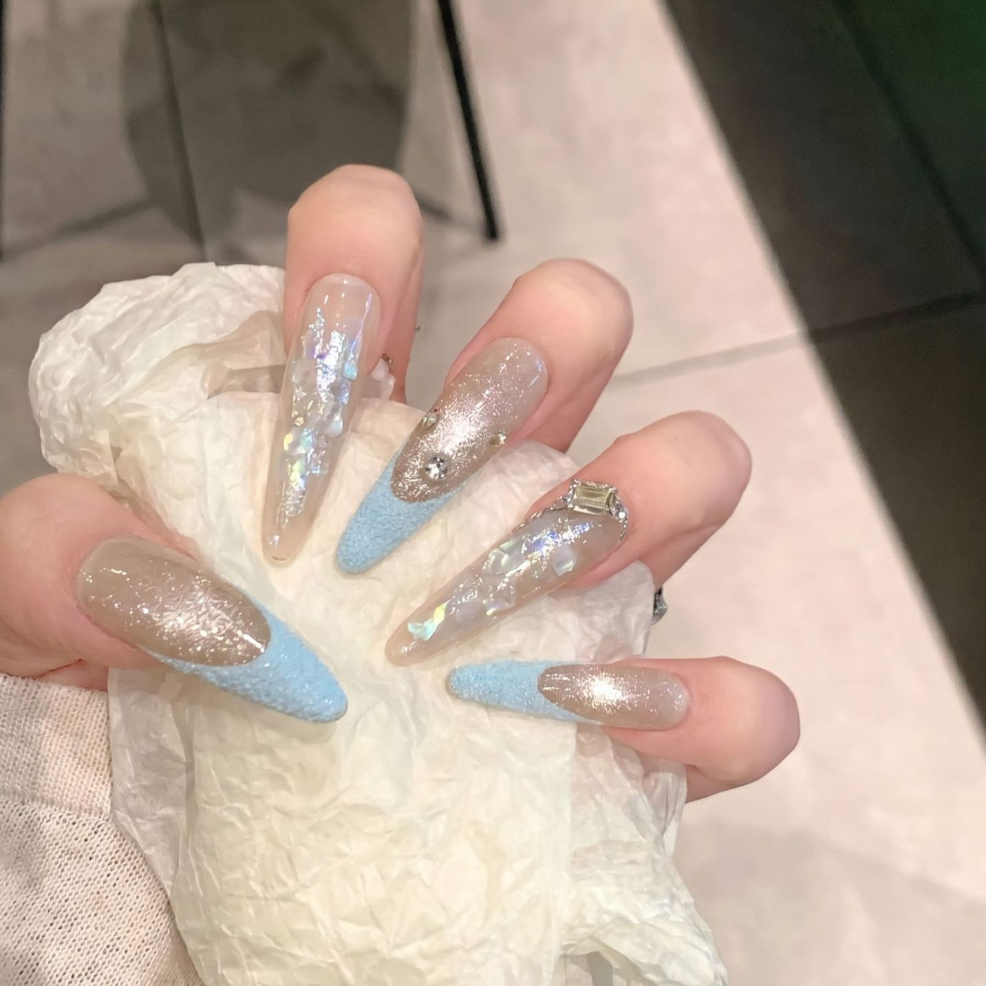 Stampa sulle unghie 10 pezzi v - Nail Art Wedding recensione e prezzo