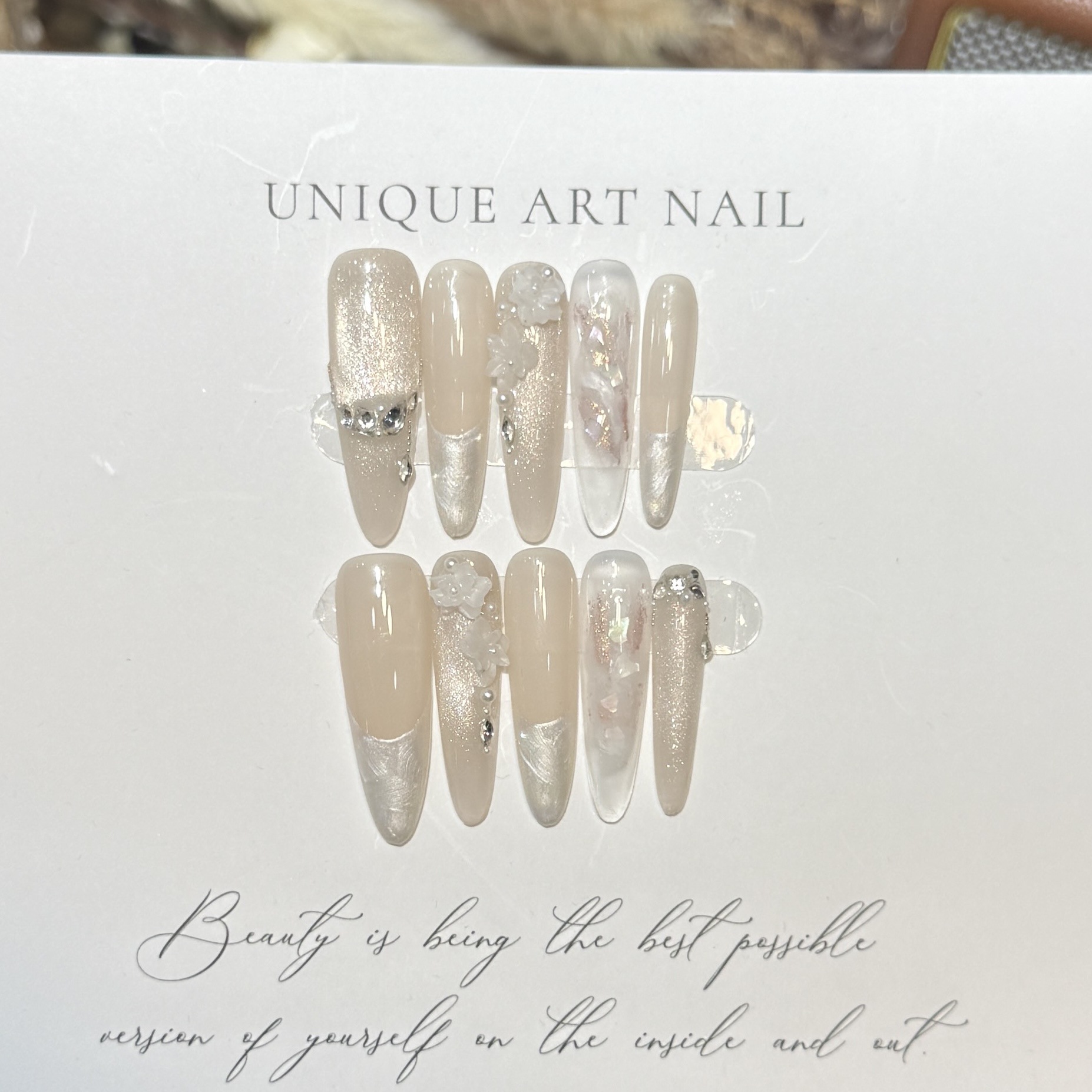 Stampa sulle unghie 10 pezzi v - Nail Art Wedding recensione e prezzo