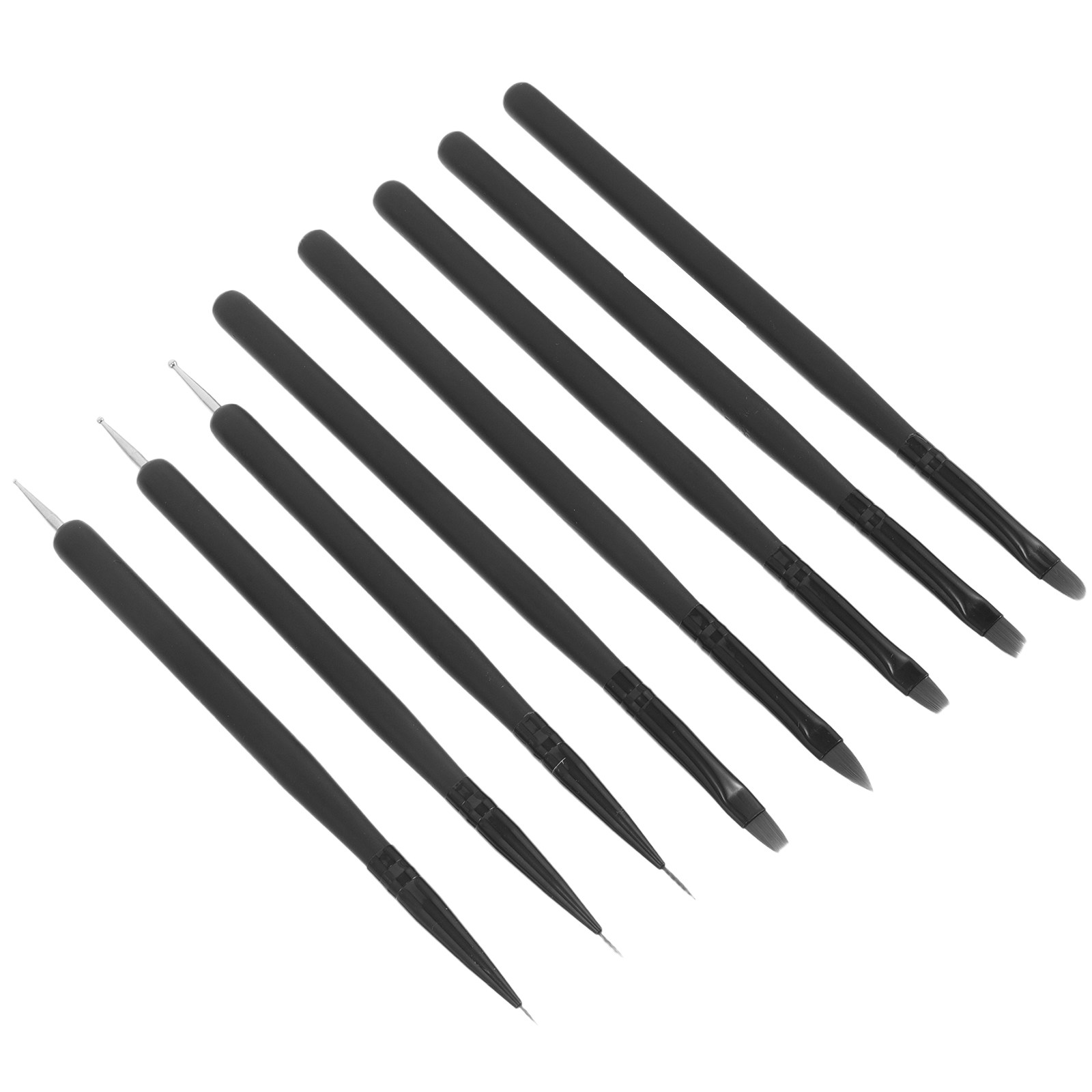 Kit di 8 Pennelli Professional - Nail Art Elegant recensione e prezzo