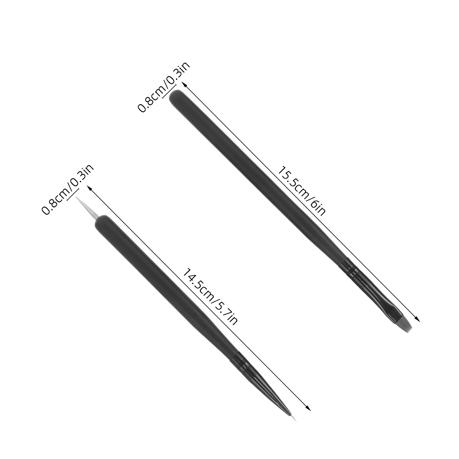 Kit di 8 Pennelli Professional - Nail Art Elegant recensione e prezzo