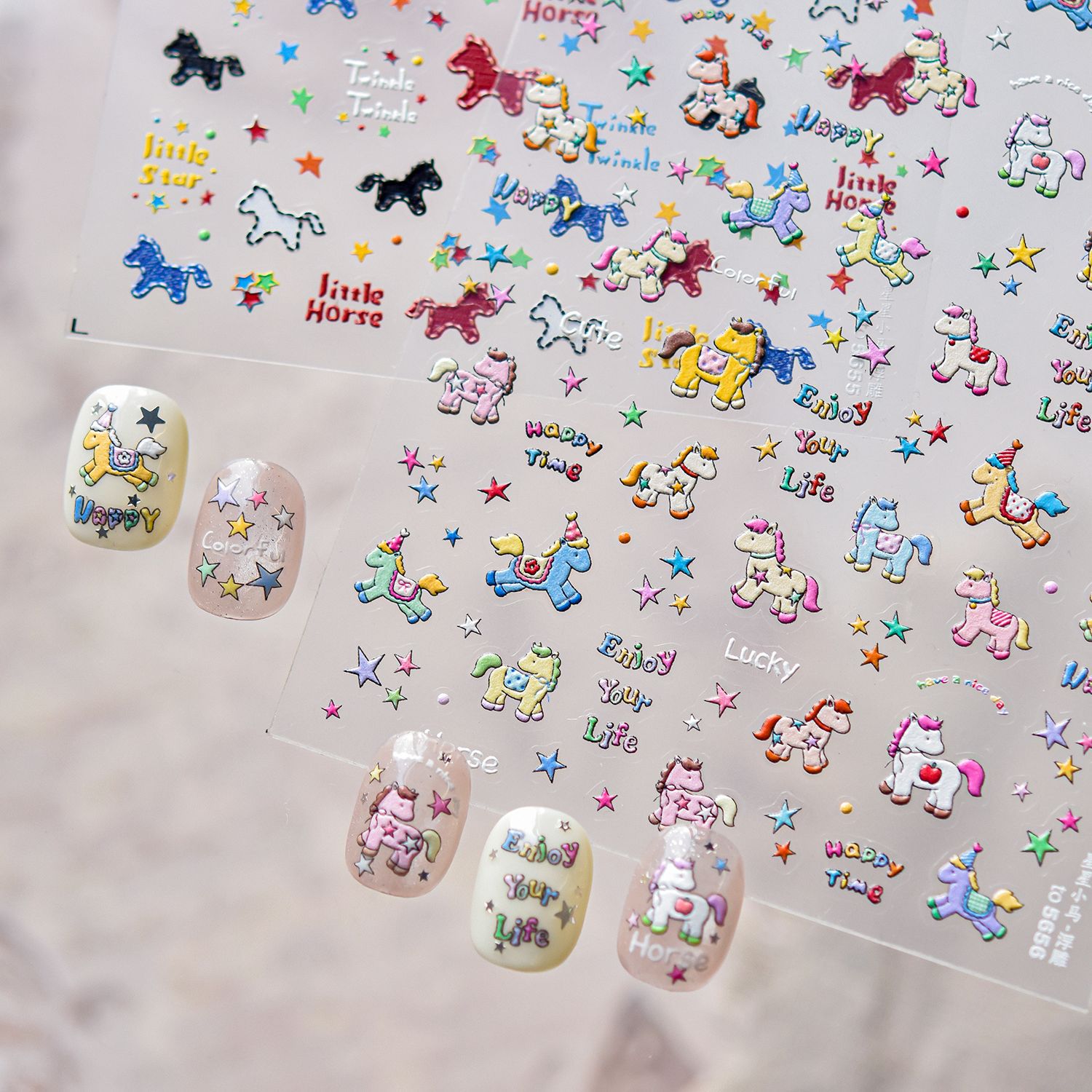 Adesivi per Unghie in Stile Re - Nail Art Denim recensione e prezzo