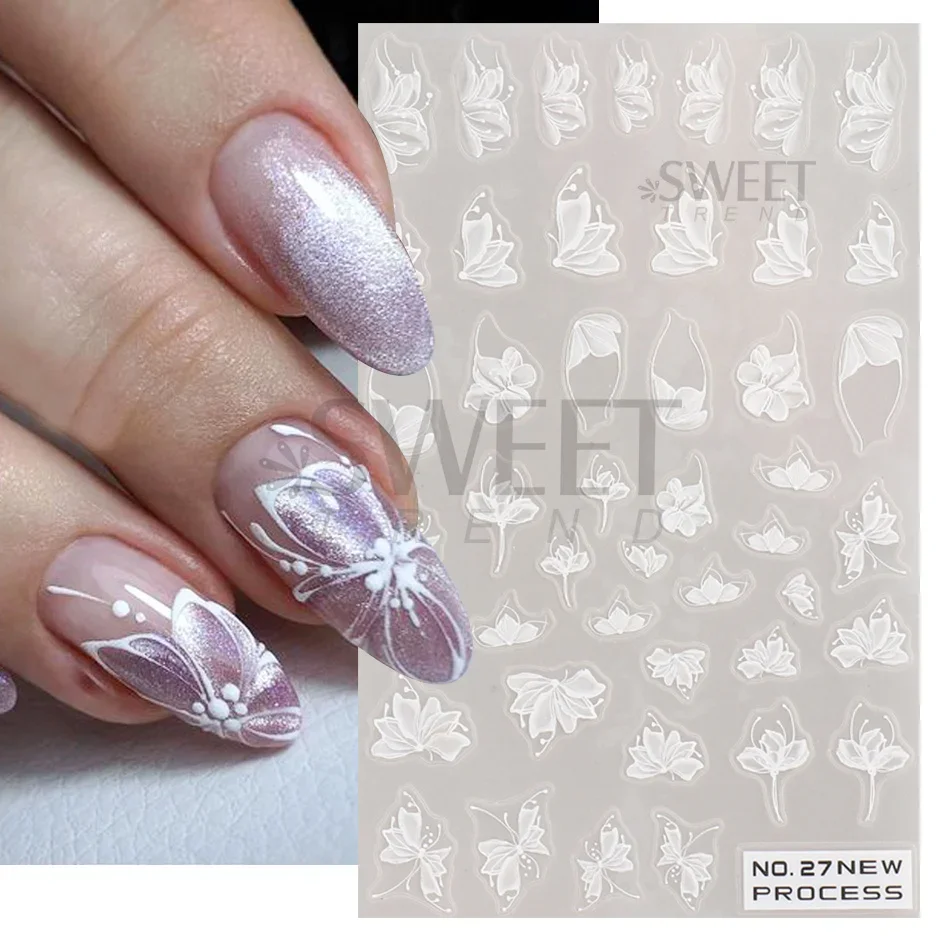 Adesivo per nail art con fiore - Nail Art Elegant recensione e prezzo