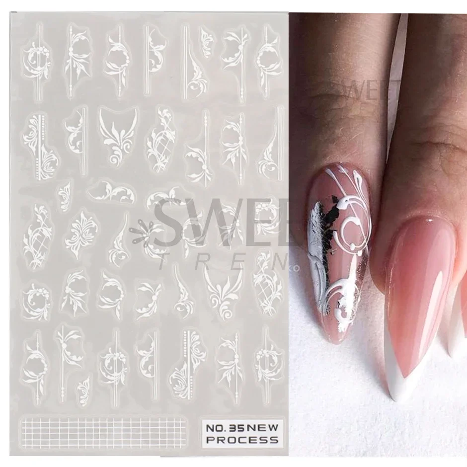 Adesivo per nail art con fiore - Nail Art Elegant recensione e prezzo