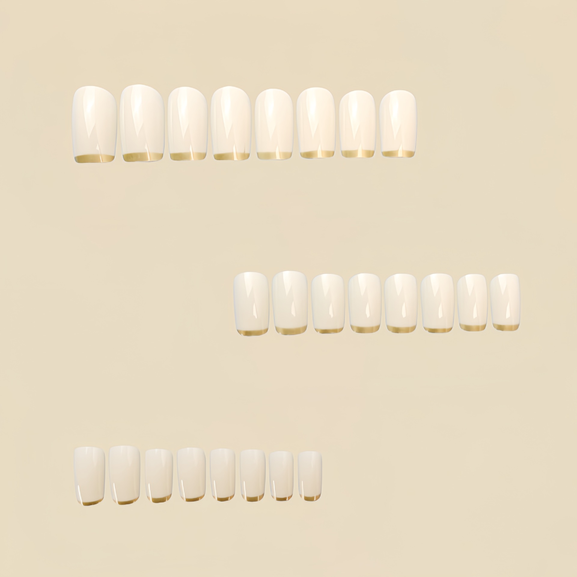 Unghie finte di media lunghezz - Press On Nail Set recensione e prezzo