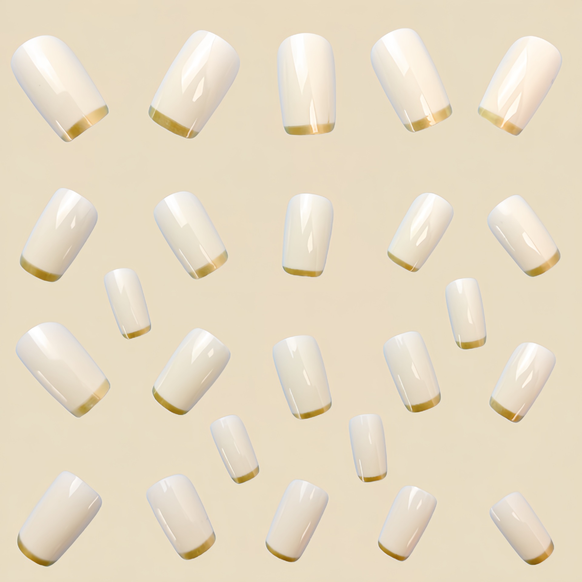 Unghie finte di media lunghezz - Press On Nail Set recensione e prezzo