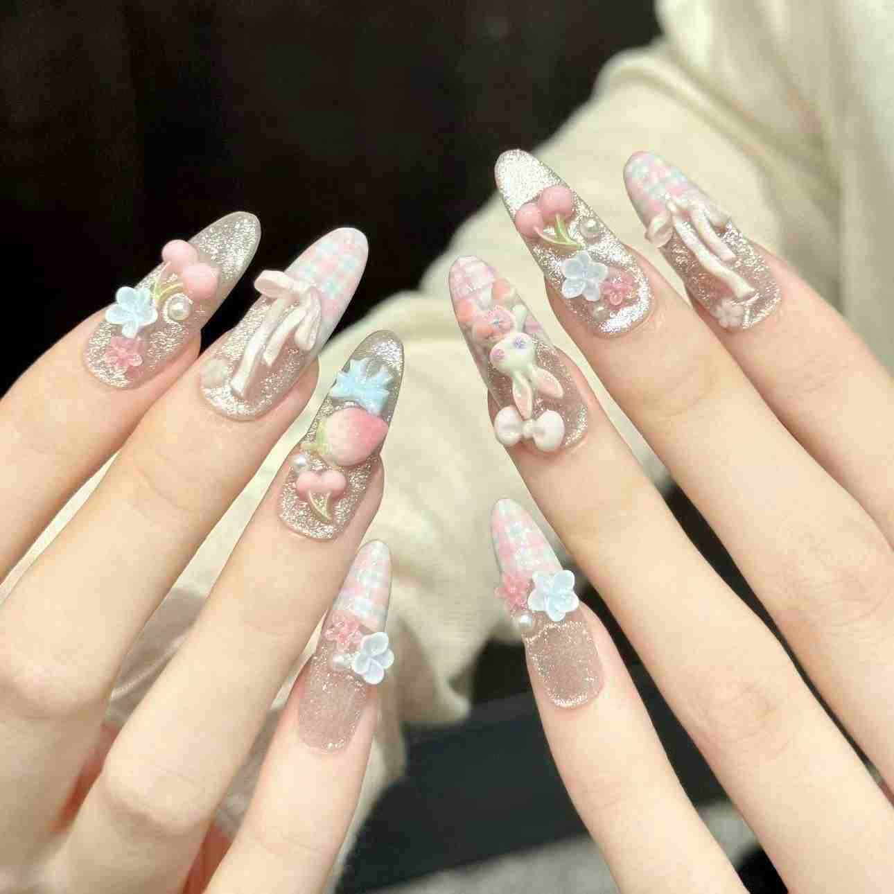 10 pezzi di nail art ovali pur - Nail Art Oval recensione e prezzo