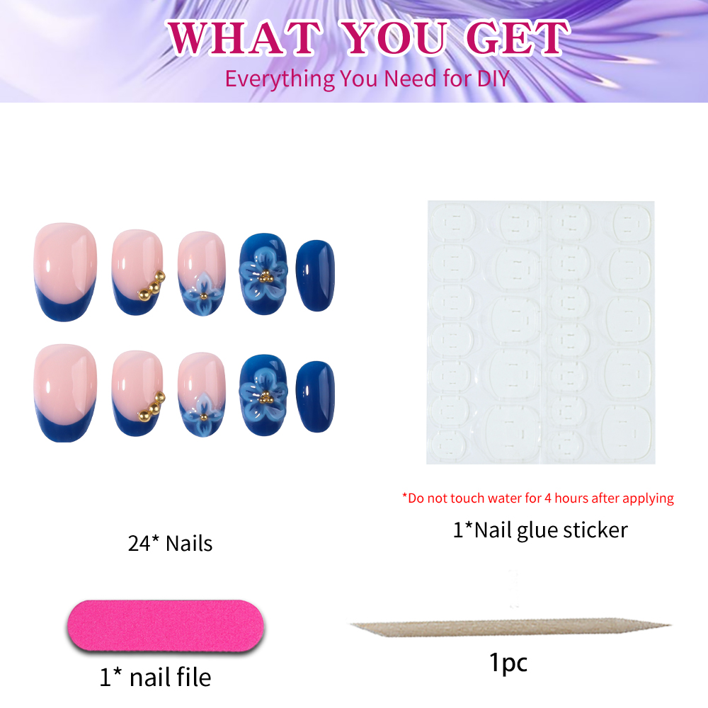 24 Adesivi per Unghie in Gel 3 - Nail Art Oval recensione e prezzo