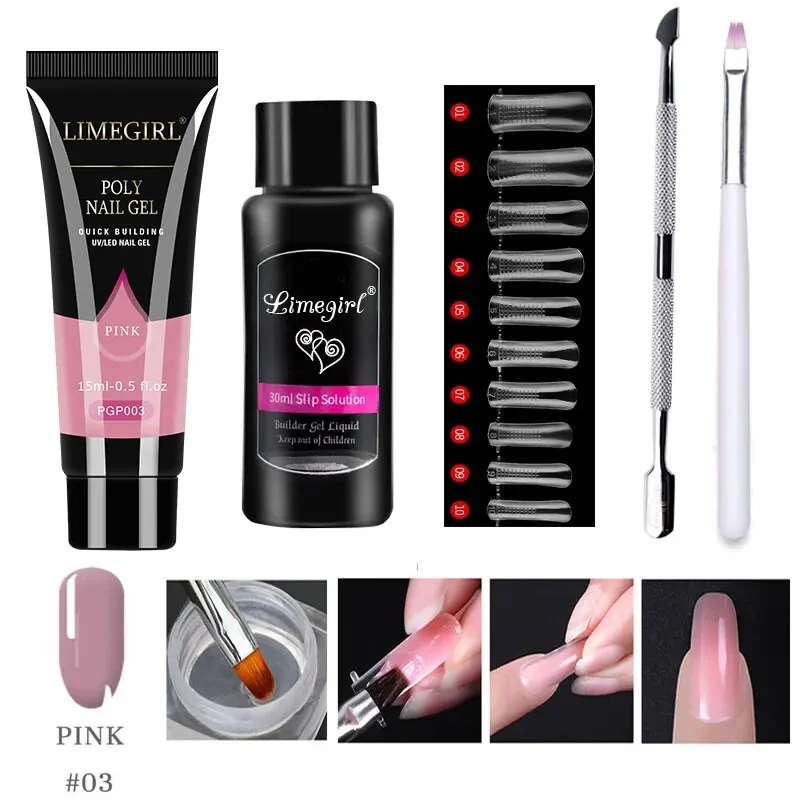 LIMEGIRL 15ml Set gel per este - Nail Extension Form recensione e prezzo