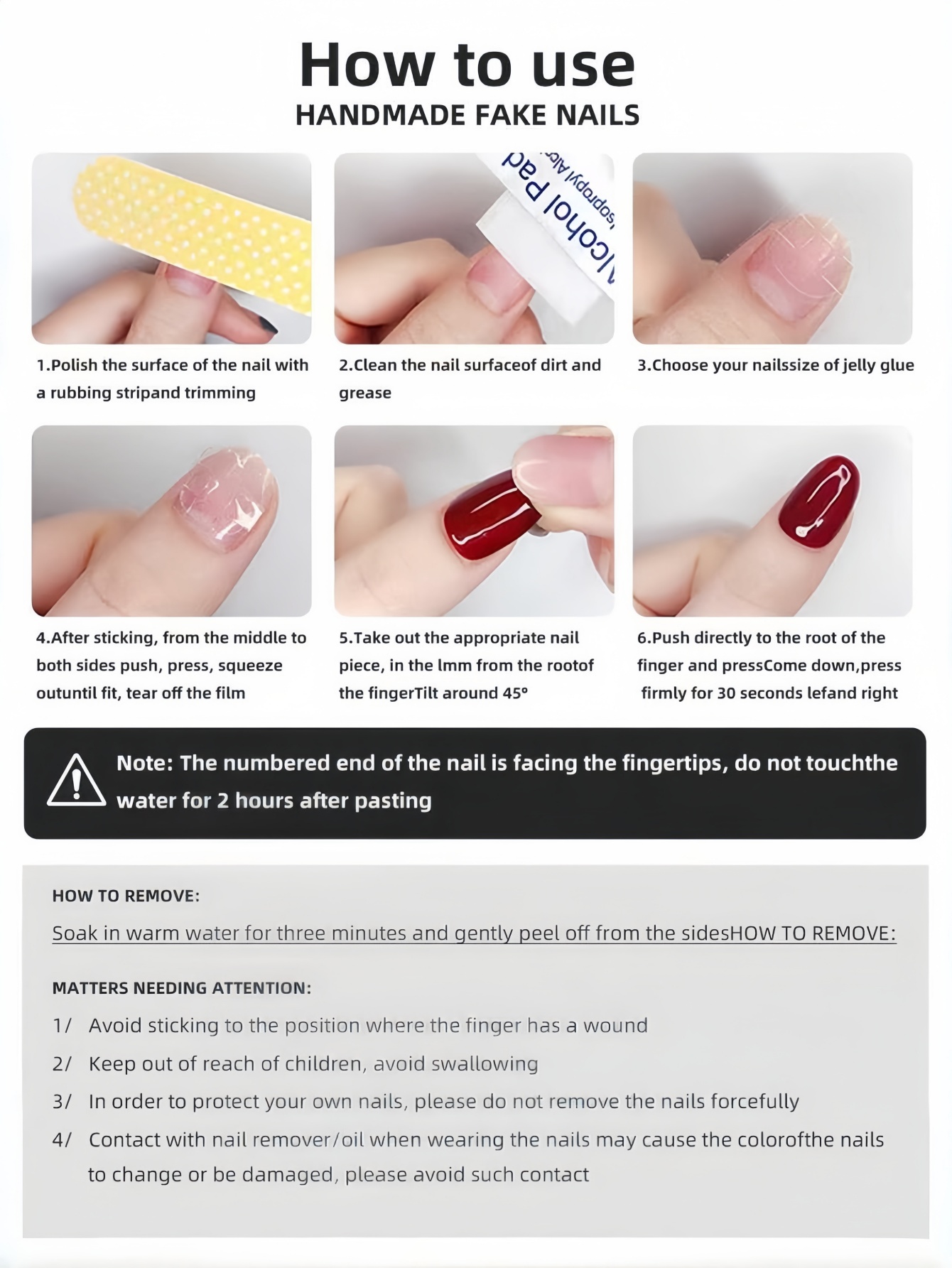 Set da 10 pezzi, unghie finte  - Nail Art Wedding recensione e prezzo