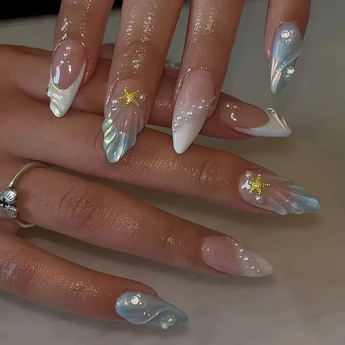 Unghie Finte Corte Ovali 3D Ef - Nail Art Oval recensione e prezzo