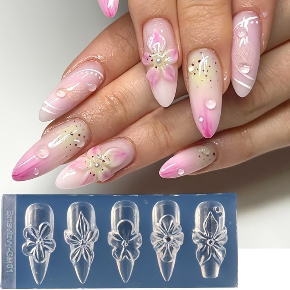 Stampi in Silicone 3D per Nail - Nail Art Elegant recensione e prezzo