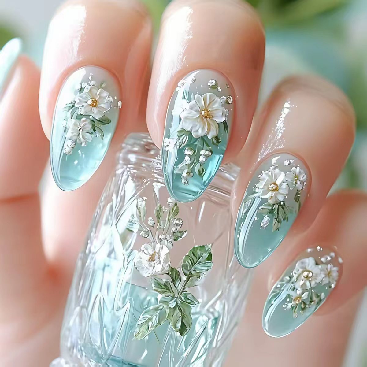 Unghie finte di media lunghezz - Press On Nail Set recensione e prezzo