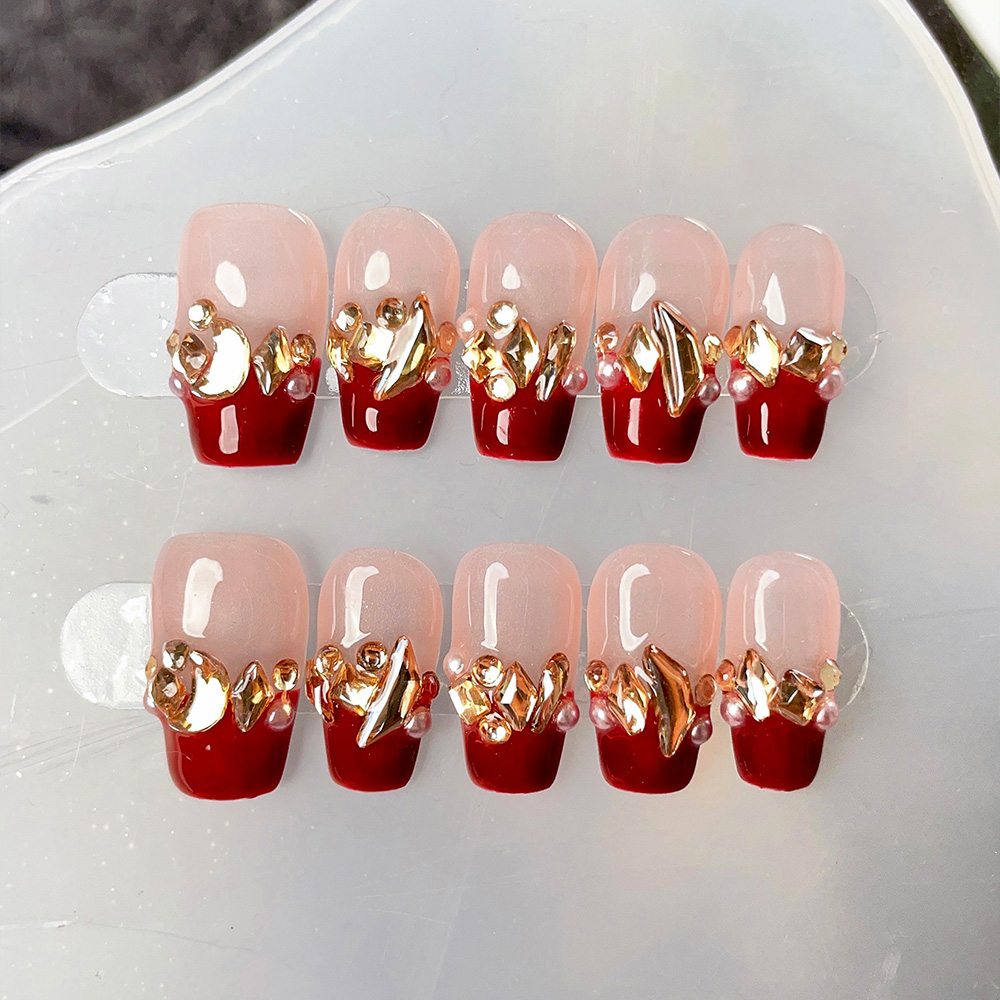 Kit di 10 Unghie Finte Trapezo - Nail Art Elegant recensione e prezzo