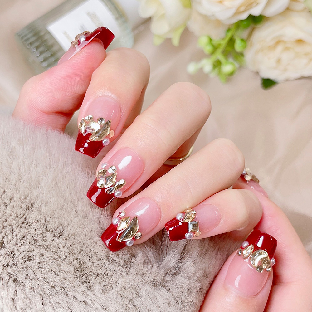 Kit di 10 Unghie Finte Trapezo - Nail Art Elegant recensione e prezzo