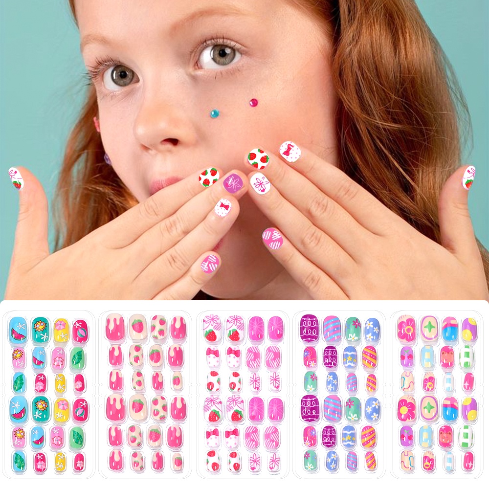 120 pezzi 5 set caramelle bamb - Press On Nail Set recensione e prezzo