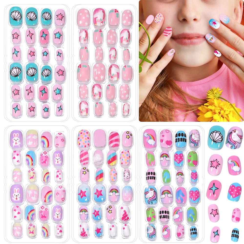 120 pezzi 5 set caramelle bamb - Press On Nail Set recensione e prezzo