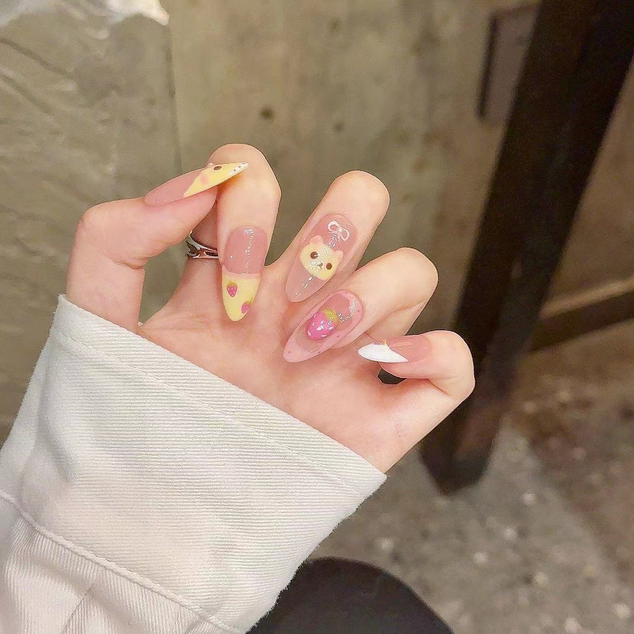 10 pezzi di unghie finte ovali - Nail Art Oval recensione e prezzo
