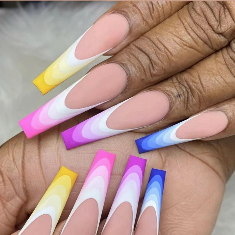 Unghie finte corte e medie per - Press On Nail Set recensione e prezzo