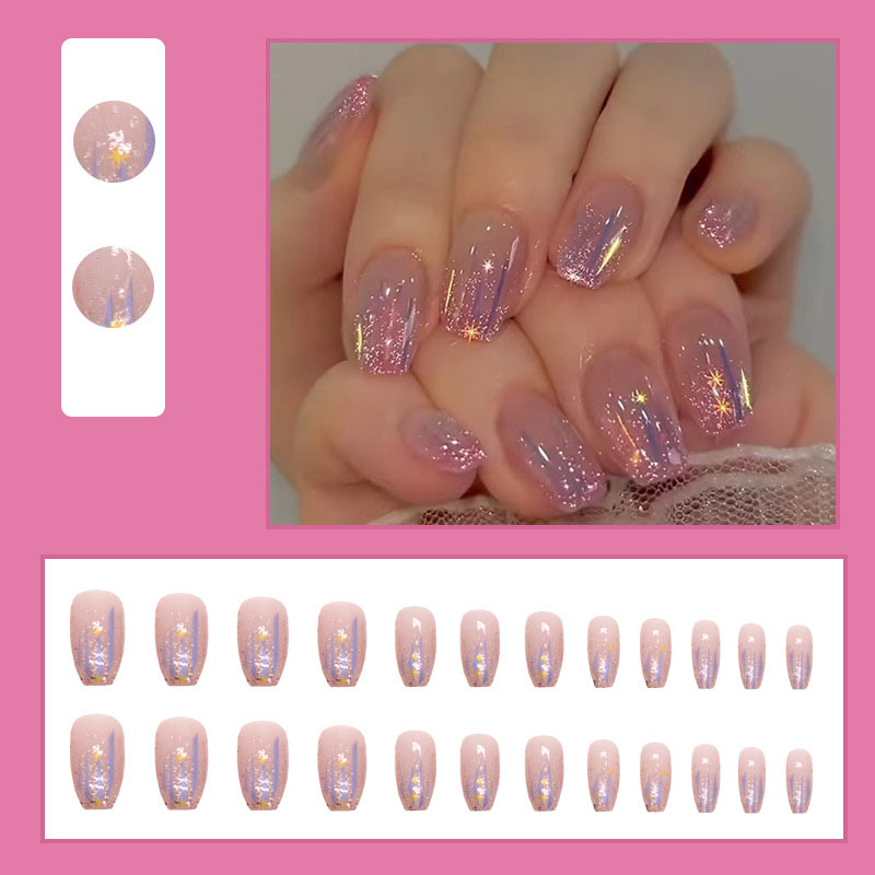 Unghie finte corte per donne e - Press On Nail Set recensione e prezzo