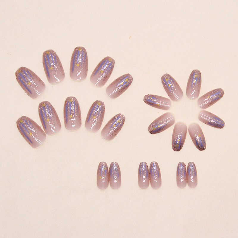 Unghie finte corte per donne e - Press On Nail Set recensione e prezzo