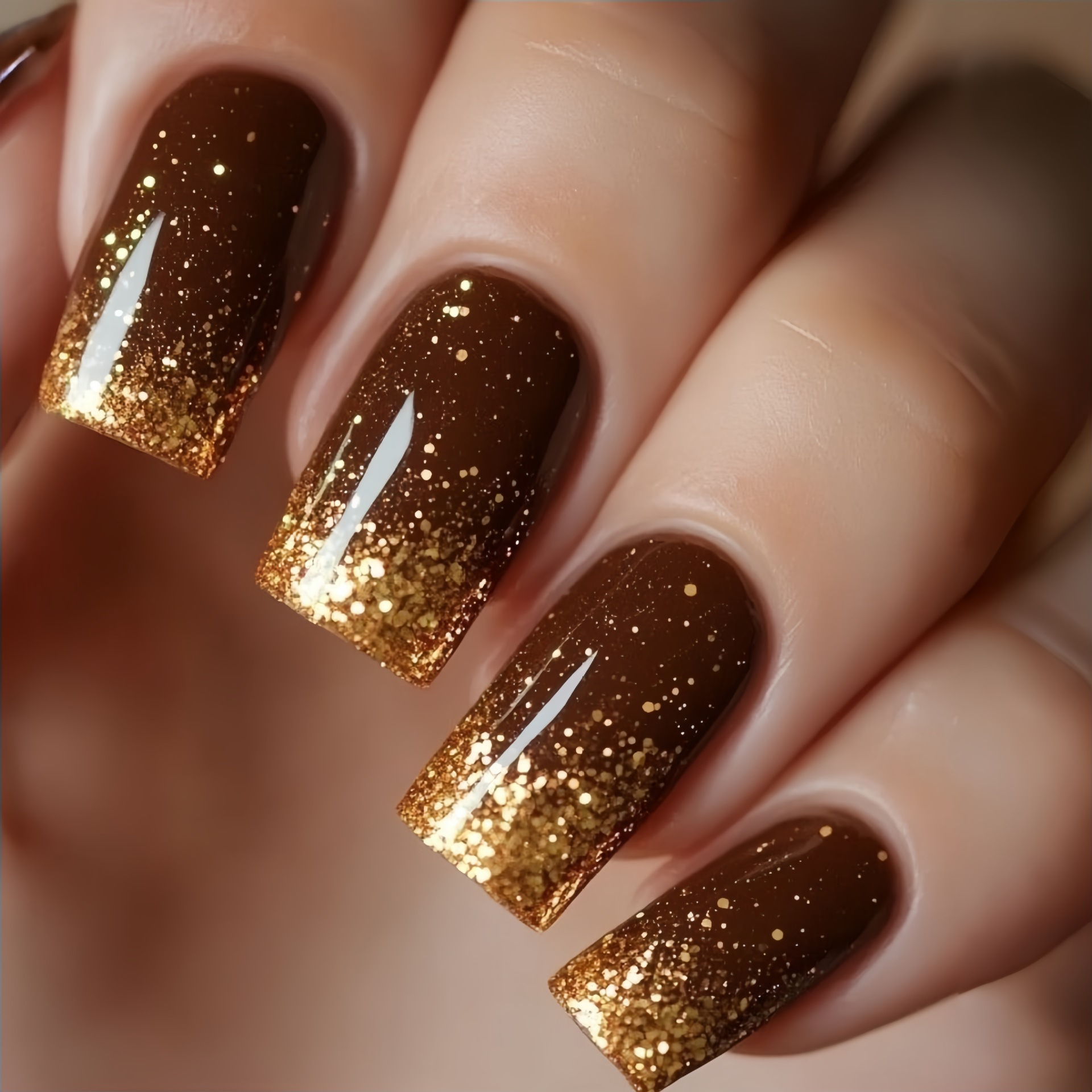 Unghie finte corte medie Sfuma - Press On Nail Set recensione e prezzo