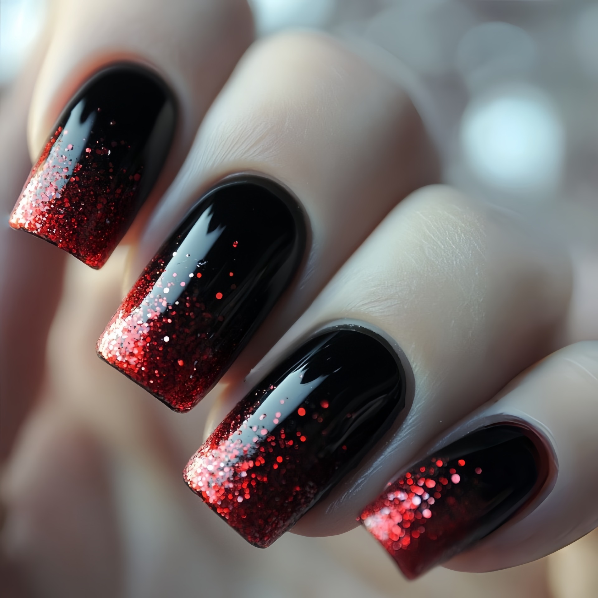 Unghie finte corte medie Sfuma - Press On Nail Set recensione e prezzo