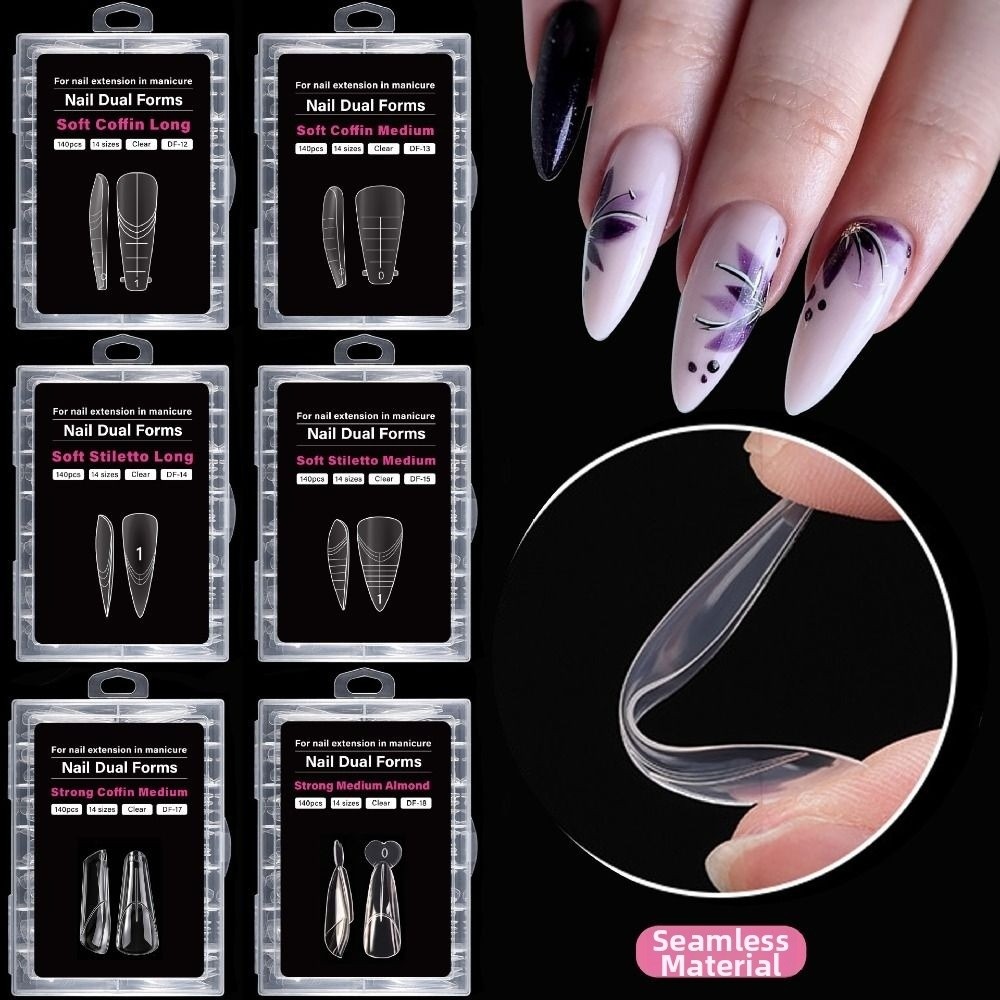140 Pezzi 14 Misure Unghie Fin - Nail Extension Form recensione e prezzo