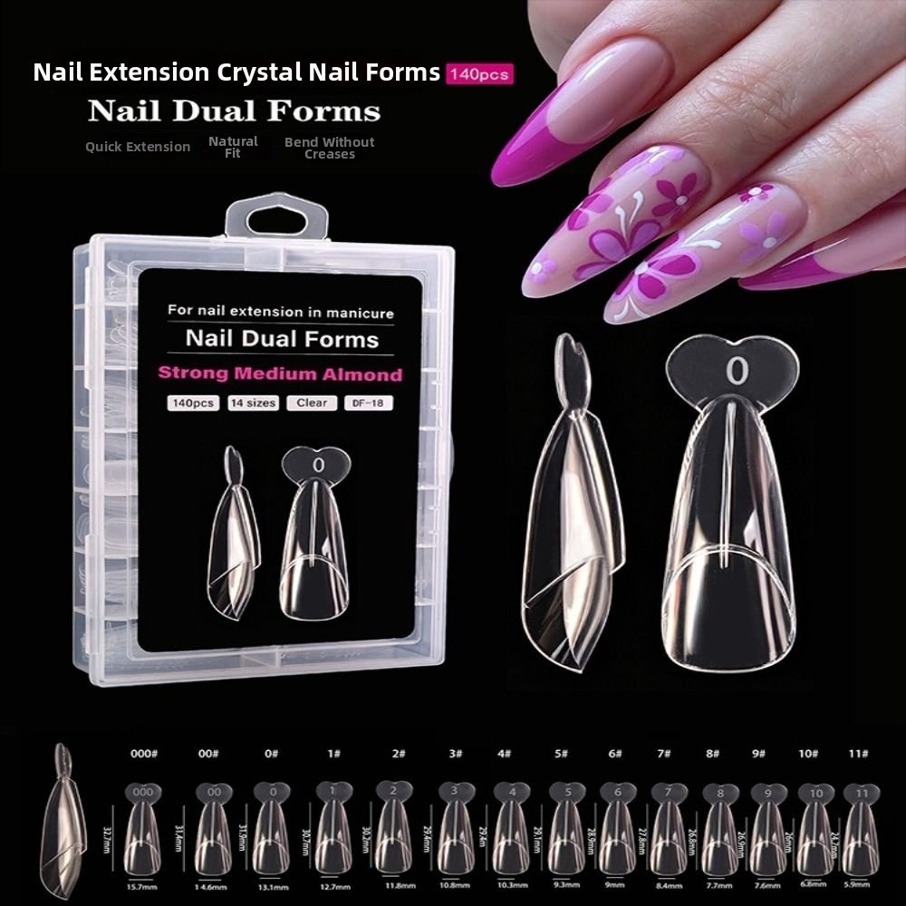 140 Pezzi 14 Misure Unghie Fin - Nail Extension Form recensione e prezzo