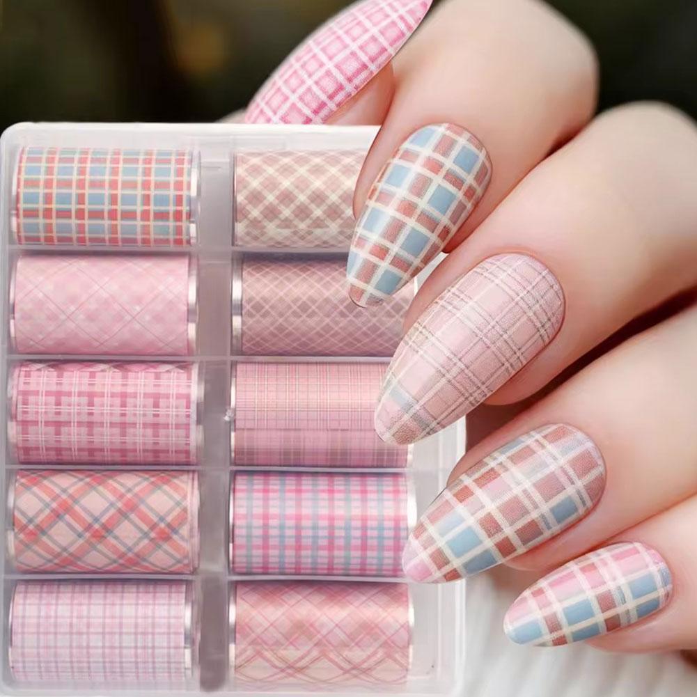 10 Rotoli Nuovi Design di Fogl - Nail Art Denim recensione e prezzo