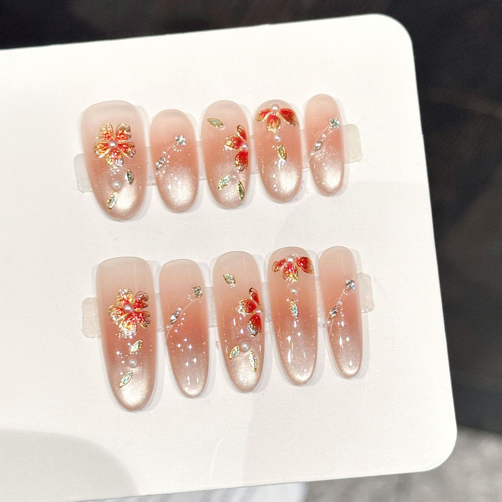 10 pezzi di unghie finte fatte - Nail Art Oval recensione e prezzo