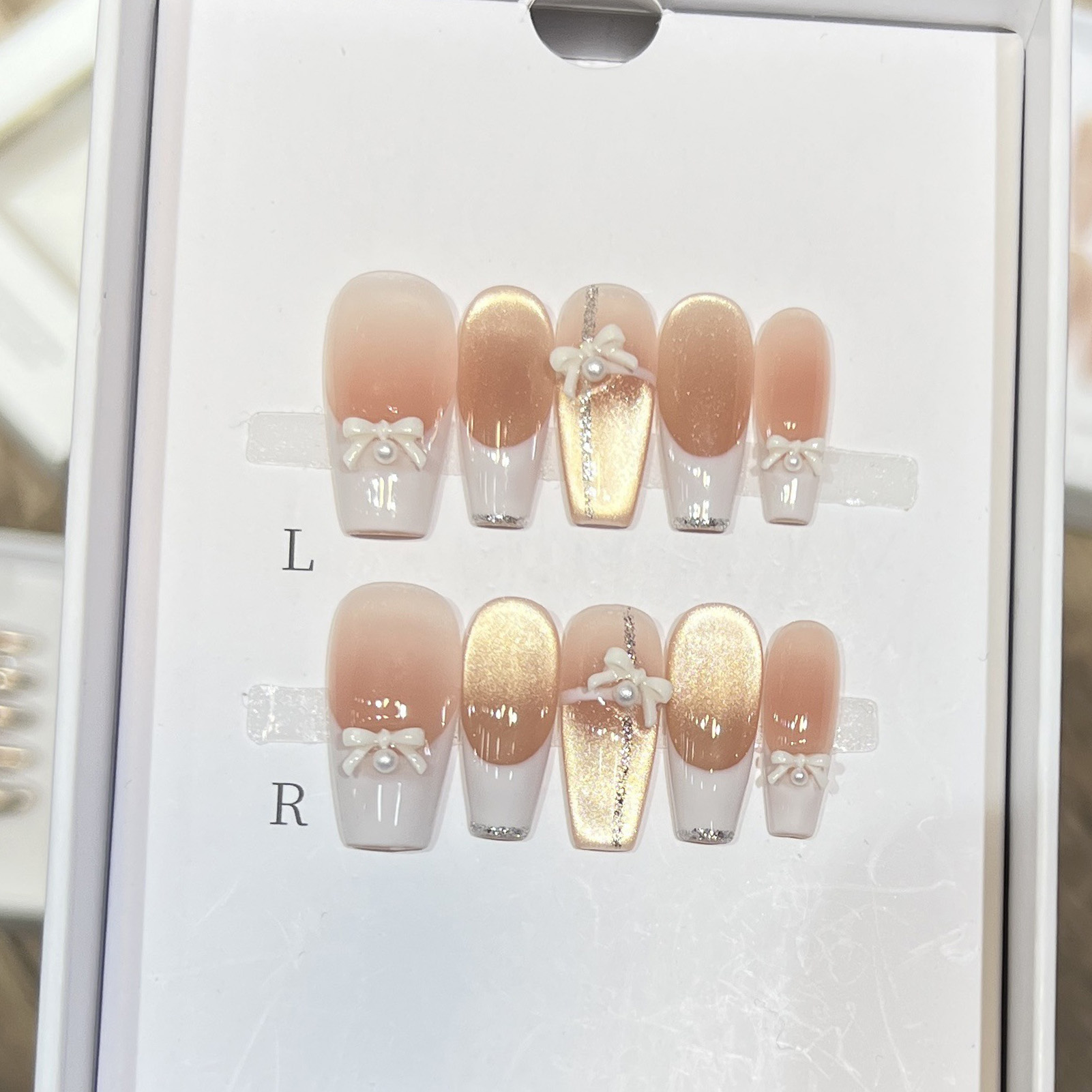 10 pezzi da donna rosa stampa  - Nail Art Wedding recensione e prezzo
