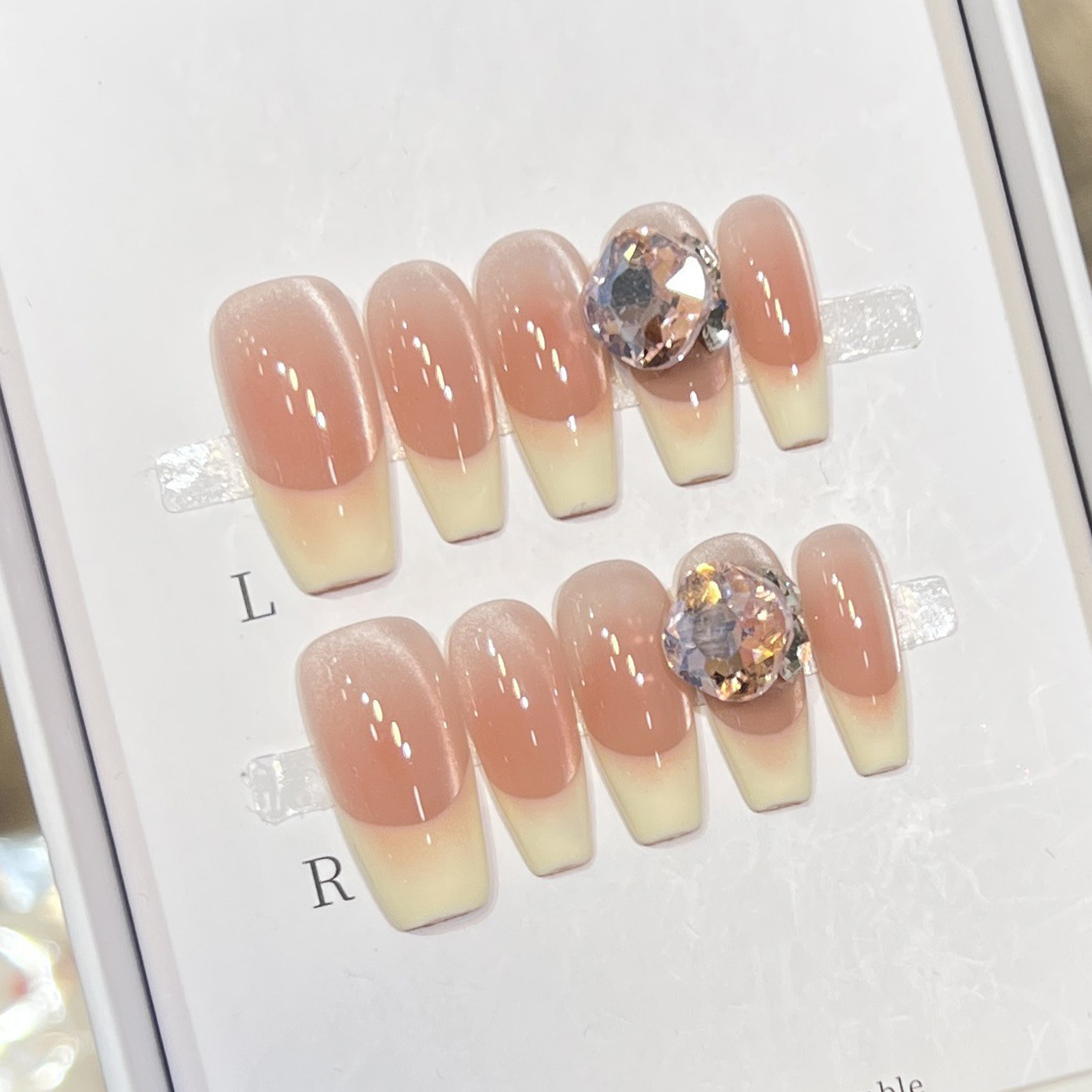 10 pezzi da donna rosa stampa  - Nail Art Wedding recensione e prezzo