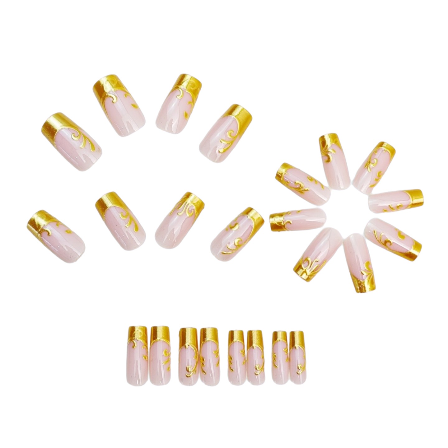 Unghie finte di media lunghezz - Press On Nail Set recensione e prezzo